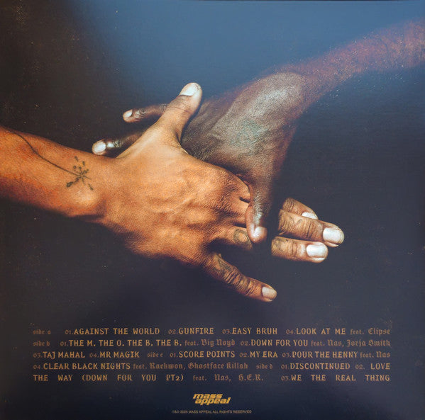 Image of Back Cover of 2xLP - EX/VG - MOBB DEEP, Infinite (Mass Appeal; MSAP182VAR, US 2025, Gatefold In Stickered Shrinkwrap, Insert, Orange Vinyl), Side C/D fogged on both sides, plays well. Unsealed stickered shrink.,  - 3416266C