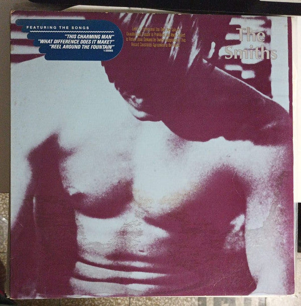 Image of Front Cover of LP - VG/VG - THE SMITHS, The Smiths (Sire ; 1-25065, US 1984, Inner), Press Flaw Which Clicks Slightly, Stain On Rear Sleeve,  - 3426065E