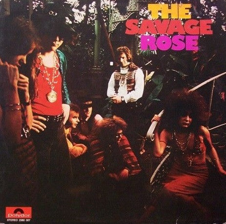 Image of Front Cover of LP - VG/VG+ - THE SAVAGE ROSE, The Savage Rose (Polydor; 2380 007, Germany Reissue, Laminated Sleeve), Laminate creasing, edge wear, dink to bottom edge.,  - 3446245S