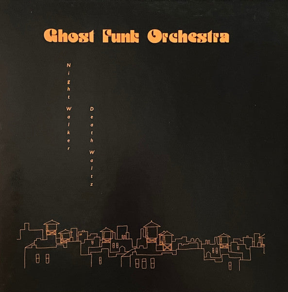 Image of Front Cover of LP - EX/VG+ - GHOST FUNK ORCHESTRA, Night Walker / Death Waltz (Karma Chief Records; KCR-12008, USA & Europe 2022, Pasteback Sleeve, Red Vinyl), Still in hype stickered shrinkwrap,  - 3426144E