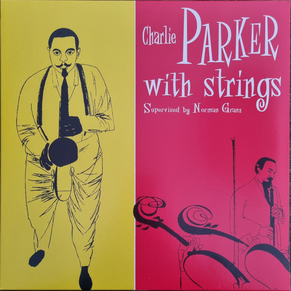 Image of Front Cover of LP - VG+/VG+ - CHARLIE PARKER WITH STRINGS, Charlie Parker With Strings (Bird's Nest; 840110, Europe 2020 Reissue, Blue Vinyl; 180g), ,  - 3416362C