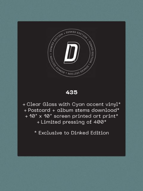 Image of Label Cover of LP - NEW/NEW - UGLY, The South Facade - Dinked Edition (state51; UGLYUK010LPD, UK 2026, Screen Print Poster, Postcard, Dinked No. 435, Clear Glass with Cyan Accent Vinyl, Album Stem Download, Limited Pressing), , The South Facade is the long-awaited debut album from Ugly. Since forming in Cambridge in 2016, the six-piece have spent the best part of the last decade relentlessly gigging witch eventually led to 2024's breakout EP Twice Around The Sun, which drew critical acclaim and est