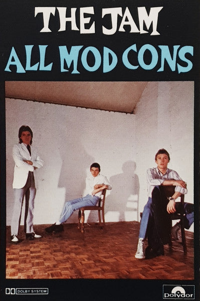 Image of Front Cover of Cassette - VG+/VG+ - THE JAM, All Mod Cons (Polydor; POLDC 5008, UK 1978, J-Card), Light age discolouring.,  - 3416387C