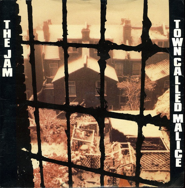 Image of Front Cover of 7" - VG/VG - THE JAM, Town Called Malice / Precious (Polydor Silver Injection Labels With Anti-Slip Ring; POSP 400, UK 1982, Picture Sleeve, French Rim Text), Strong VG Throughout,  - 3416346C