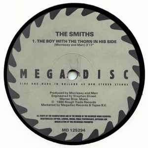 Image of Label Cover of LP - VG/VG - THE SMITHS, The Boy With The Thorn In His Side (Megadisc; MD 125294, Netherlands 1985, NO Orange Inner), Light marks & hairlines, edge wear,  - 3446188S