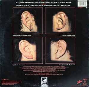 Image of Back Cover of LP - VG/VG - THE STRANGLERS, Aural Sculpture (Epic; 450448 1, UK 1980s Reissue, Company Inner), Light marks, edge & ring wear+,  - 3446265S