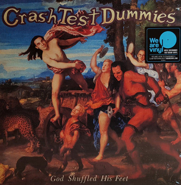 Image of Front Cover of LP - VG+/VG+ - CRASH TEST DUMMIES, God Shuffled His Feet (Arista; 19075889911, Europe 2019 Reissue, Inner, 180 Gram Vinyl), Still in hype stickered shrinkwrap.,  - 3416433C