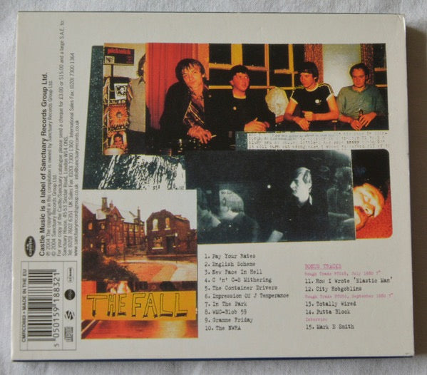 Image of Back Cover of CD - VG+/VG+ - THE FALL, Grotesque (After The Gramme) (Castle Music; CMRCD883, UK 2004 Reissue, Card Slipcase with Jewel Case inside), ,  - 3416454C