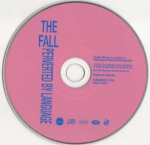 Image of Label Cover of 2xCD - VG+/VG+ - THE FALL, Perverted By Language (Castle Music; CMQDD1134, UK 2005 Reissue, Double CD Case), ,  - 3416477C