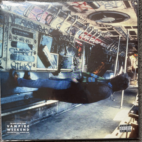 Image of Front Cover of LP - EX/EX - VAMPIRE WEEKEND, Only God Was Above Us (Columbia; 19658880831, Europe 2024, Gatefold with Alternate Artwork, 2 Inners, Poster), Opened Instore, Still In Stickered Shrinkwrap,  - 3446281S