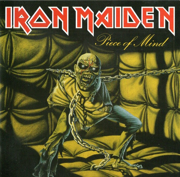 Image of Front Cover of CD - VG+/VG - IRON MAIDEN, Piece Of Mind (EMI; 7243 4 96919 0 2, Europe 1998 Reissue, Jewel Case), ,  - 3416482C