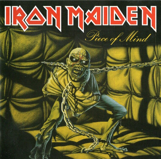 Image of Front Cover of CD - VG+/VG - IRON MAIDEN, Piece Of Mind (EMI; 7243 4 96919 0 2, Europe 1998 Reissue, Jewel Case), ,  - 3416482C