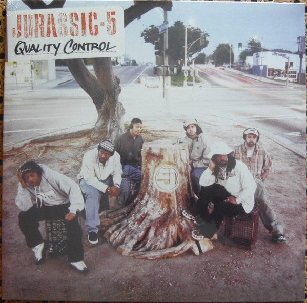 Image of Front Cover of 2xLP - EX/EX - JURASSIC 5, Quality Control (Interscope Records; PIASC1024LP, Europe 2024 Reissue, Gatefold, Insert), ,  - 3446296S
