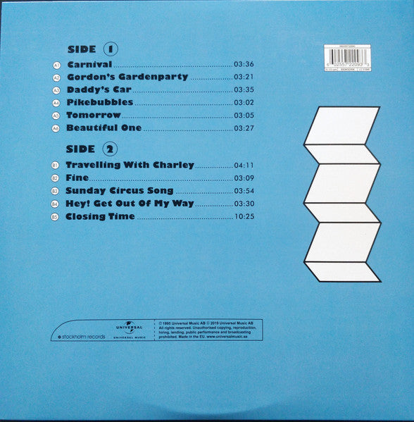 Image of Back Cover of LP - EX/EX - THE CARDIGANS, Life (Stockholm Records; 060255722093, Europe 2019 Reissue, Inner), Opened instore, still in hype stickered shrinkwrap.,  - 3426171E