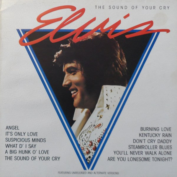 Image of Front Cover of LP - VG+/VG+ - ELVIS , The Sound Of Your Cry (RCA; RCALP 3060, UK 1981, Embossed Sleeve), ,  - 3416489C
