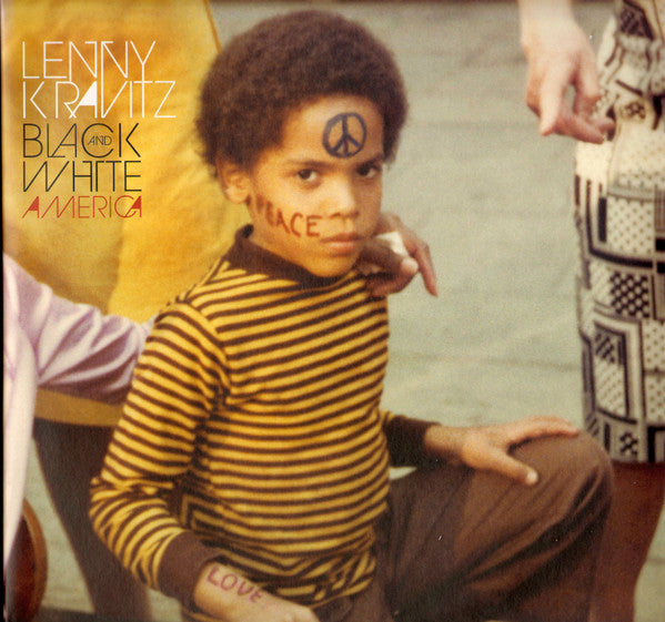 Image of Front Cover of 2xLP - VG+/VG - LENNY KRAVITZ, Black And White America (Roadrunner Records; 1686-177041, US 2011, Gatefold, 2 Inners), Strong VG, light hairlines, storage marks. Still in hype stickered shrinkwrap. ,  - 3426174E