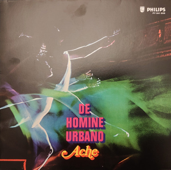 Image of Front Cover of LP - VG/VG+ - ACHE, De Homine Urbano (Philips; PY 841 906, Denmark 2017 Reissue, Gatefold, Turquoise Vinyl), Edge Wear,  - 3446312S