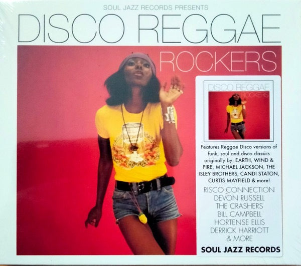 Image of Front Cover of 2xCD - VG+/VG+ - VARIOUS, Disco Reggae Rockers (Soul Jazz Records; SJR CD516, UK 2022, Card Slipcase with Jewel Case inside), ,  - 3416507C