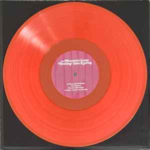 Image of Label Cover of 2xLP - VG+/VG+ - THE MOUNTAIN GOATS, Getting Into Knives (Merge Records; MRG716, US 2020, Gatefold, Translucent Salmon Vinyl), ,  - 3446358S