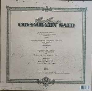 Image of Back Cover of 2xLP - NEW/NEW - GHAIS GUEVARA, Goyard Ibn Said (Fat Possum Records; FP1853-3, US 2025, 2 Inners), ,  - 3436180E