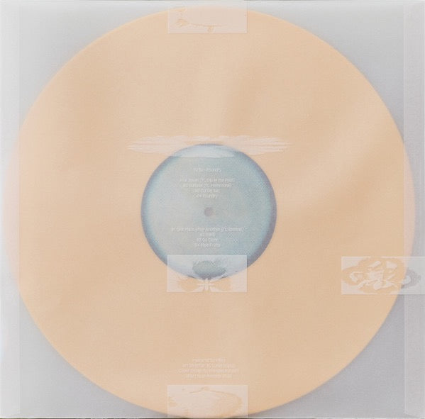 Image of Back Cover of LP - VG/VG - YU SU, Foundry (Short Span; SHORT10, UK 2026, Die Cut Picture Sleeve, Inner, Orange Vinyl), Paper inner split on one side. Strong VG disc., Comes with a printed transparent paper inner sleeve. - 3516003C