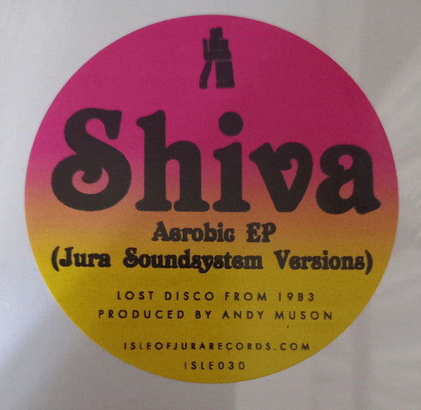 Image of Front Cover of 12" - /VG+ - SHIVA, Aerobic EP (Jura Soundsystem Versions) (Isle Of Jura; ISLE030, Australia 2025, Plain Sleeve), ,  - 3526007E