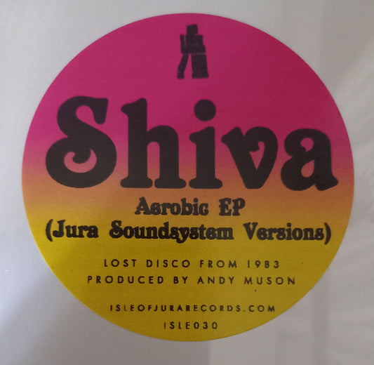 Image of Front Cover of 12" - /VG+ - SHIVA, Aerobic EP (Jura Soundsystem Versions) (Isle Of Jura; ISLE030, Australia 2025, Plain Sleeve), ,  - 3526007E
