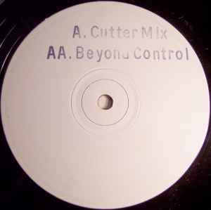 Image of Back Cover of 12" - /VG - RAZORBOY/MIRRORMAN, Cutter Mix / Beyond Control (Rabbit City Records ; 001, UK 1991), strong VG. pen on label,  - 3546054S