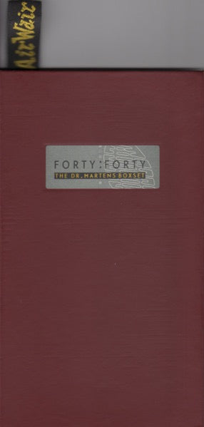 Image of Front Cover of 2xCD - VG+/VG+ - VARIOUS, Forty : Forty - The Dr. Martens Boxset (Virgin; DM BOX 1, UK 2000, Box Set, Booklet), ,  - 3516028C