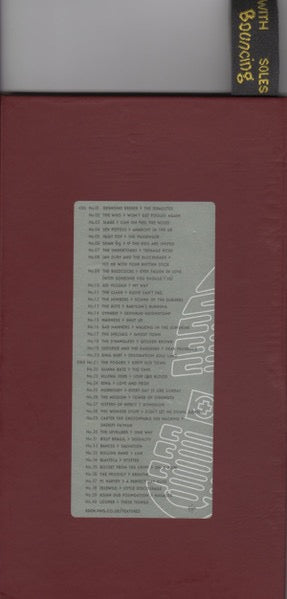 Image of Back Cover of 2xCD - VG+/VG+ - VARIOUS, Forty : Forty - The Dr. Martens Boxset (Virgin; DM BOX 1, UK 2000, Box Set, Booklet), ,  - 3516028C