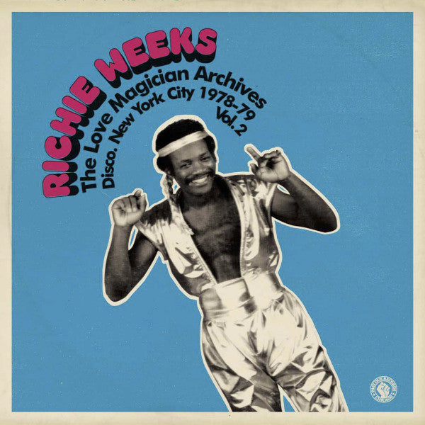 Image of Front Cover of 3xLP - VG+/VG+ - RICHIE WEEKS, The Love Magician Archives - Disco - New York City 1978 - 79. Vol .  2 (Past Due; PASTDUE3LP018, US 2023, Picture Sleeve), Still shrink, but not sealed.,  - 3526013E