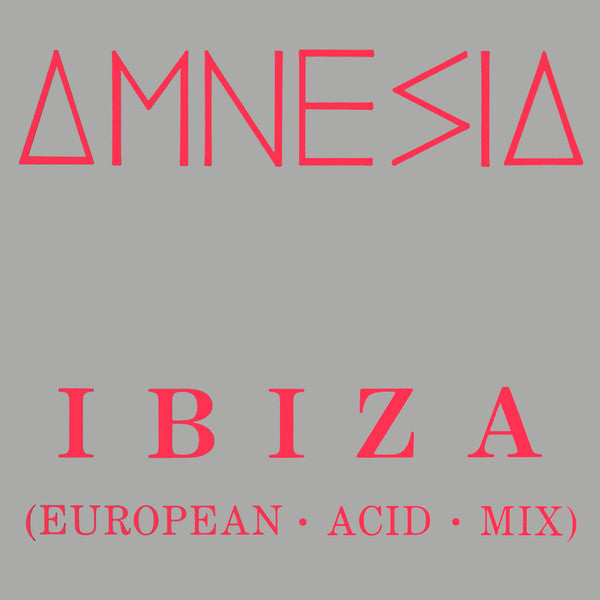 Image of Front Cover of 12" - VG/VG+ - AMNESIA, Ibiza (European Acid Mix) (Indisc; DID 127917, Belgium 1988), ,  - 3546041S
