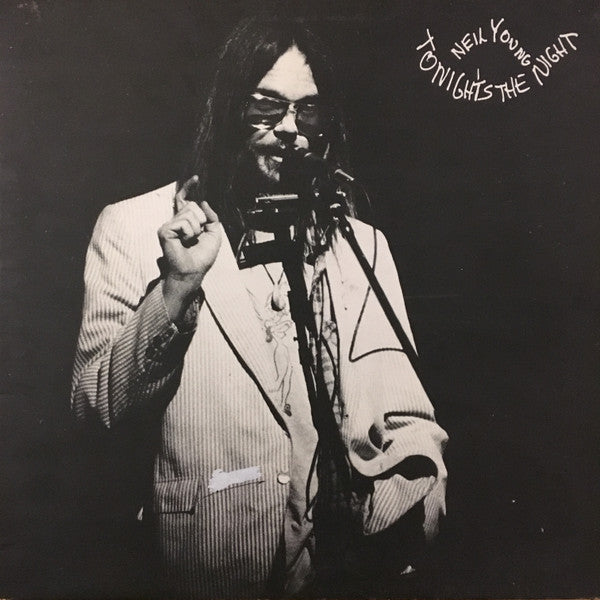 Image of Front Cover of LP - VG/VG - NEIL YOUNG, Tonight's The Night (Reprise Records; K 54040, UK 1975, Gatefold, Inner, NO Insert, "RONDOR MUSIC (5)" label credit), Strong VG - hairlines, light edge wear,  - 3546015S