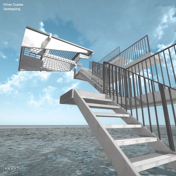 Image of Front Cover of LP - VG+/G+ - OLIVER COATES, Upstepping (PRAH; PRAH006, UK 2016), Disc has lots of light hairlines.,  - 3516010C