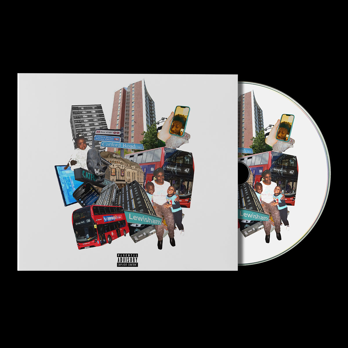 Image of Back Cover of CD - NEW/NEW - JIM LEGXACY, Homeless N*gga Pop Music (XL Recordings; XL1657CD, UK 2026), , Jim Legxacy's mixtape homeless n*gga pop music arrives on LP and CD for the first time via XL Recordings. The 3x BRIT Award nominated and MOBO Award winning artist broke through with the 2023 project to critical acclaim, with the South-Londoner grappling with his relationships, identity and homelessness. The mixtape is a collision of midwest emo guitar samples, UK drill, afrobeats and Jersey clu