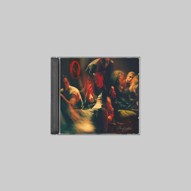 Image of Front Cover of CD - NEW/NEW - QUEENS OF THE STONE AGE, Perfecth (Matador; OLE2253CD, UK 2026, Jewel Case), , Queens Of The Stone Age return with their ninth album, Perfecth. Made by Josh Homme, Troy Van Leeuwen, Michael Shuman, Dean Fertita and Jon Theodore, its nine songs explore different forms of love, from family and friendship to lust, foolishness and hard-won wisdom. Recorded in sessions spanning New Orleans to Los Angeles, the album moves through moody, menacing, gentle and strange territory