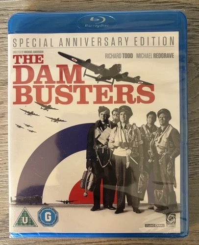 Image of Front Cover of Blu-Ray - VG+/VG+ - MICHAEL ANDERSON, The Dam Busters (Studio Canal; OPTBD1804, UK 2009 Reissue), ,  - 3516122C