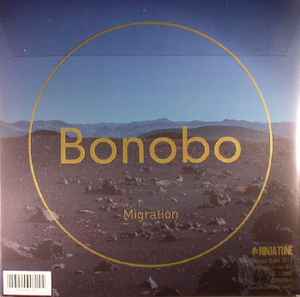 Image of Back Cover of 2xLP - VG+/VG+ - BONOBO, Migration (Ninja Tune; ZEN236X, UK 2017, Picture Sleeve, Inner), in original plastic jacket - split bottom edge,  - 3546058S