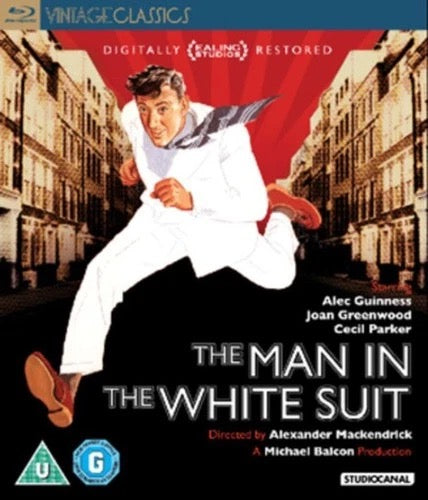 Image of Front Cover of Blu-Ray - VG+/VG+ - ALEXANDER MACKENDRICK, The Man In The White Suit (Studio Canal; OPTBD2396, UK 2012 Reissue, Slipcase), ,  - 3516125C