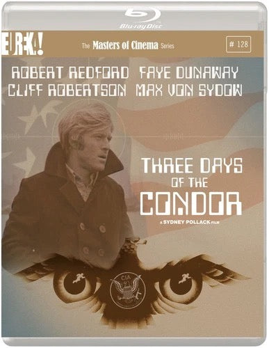 Image of Front Cover of Blu-Ray - VG+/VG+ - SYDNEY POLLACK, Three Days Of The Condor (Eureka!; EKA70179, UK 2016 Reissue, Booklet, With DVD), ,  - 3516132C
