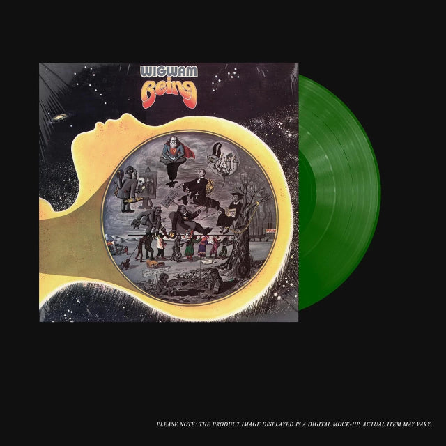 Image of Front Cover of LP - NEW/NEW - WIGWAM, Being (Svart Records; SVR290LPREB1, UK 2026 Reissue, Transparent Green Vinyl), ,  - 9411611C