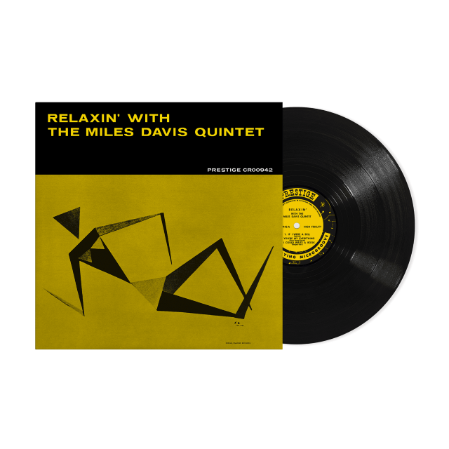 Image of Front Cover of LP - NEW/NEW - THE MILES DAVIS QUINTET, Relaxin' With The Miles Davis Quintet (Concord; 7273566,  2026, Limited Edition 180g Heavyweight Black Vinyl ), , Original Jazz Classics celebrates Miles Davis’ centennial with the release of Relaxin' with the Miles Davis Quintet. Released on Prestige in 1958 as one of four albums recorded at Van Gelder studios in 1956, Relaxin’ features Davis alongside the first great quintet of John Coltrane, Paul Chambers, Red Garland and Philly Joe Jones. T