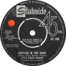Image of Front Cover of 7" - /G+ - LITTLE STEVIE WONDER, Castles In The Sand / Thank You (For Loving Me All The Way) (Stateside; SS 285, UK 1964, 4 prong centre), Marks on disc. Plays well. Sellotape on both sides (keeping centre in place).,  - 3556052S