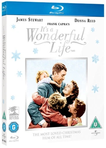 Image of Front Cover of Blu-Ray - VG+/VG+ - FRANK CAPRA, It's A Wonderful Life (Universal; 8274382, Europe 2009 Reissue, Slipcase), ,  - 3516158C
