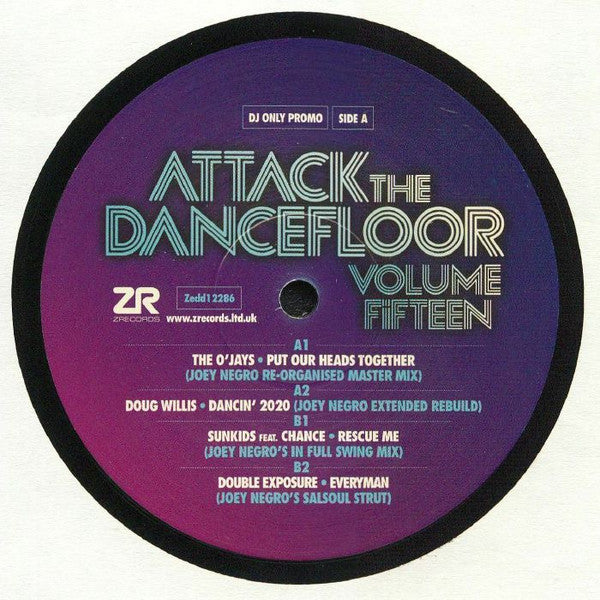 Image of Front Cover of 12" - /EX - VARIOUS, Attack The Dancefloor Volume Fifteen (Z Records; Zedd12286, UK 2019), ,  - 3546121S