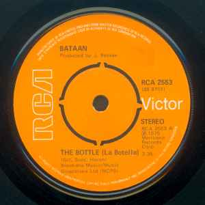Image of Back Cover of 7" - /VG+ - BATAAN, The Bottle (La Botella) / When You're Down (Funky Mambo) (RCA Victor; RCA 2553, UK 1975), Lightest of marks.,  - 3556062S