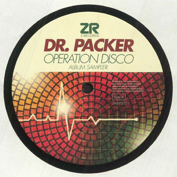 Image of Front Cover of 12" - /VG+ - DR. PACKER, Operation Disco (Album Sampler) (Z Records; ZEDD12315, UK 2021), ,  - 3546122S