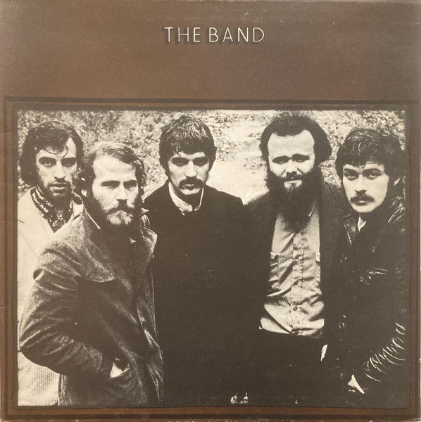 Image of Front Cover of LP - G+/VG - THE BAND, The Band (Capitol Records Capitol Black and Silver With Dot In Cat No. ; E-ST 132, UK 1970 Reissue, Textured Gatefold Sleeve), Light marks only, Tape residue on sleeve, sleeve a little tatty,  - 3516090C