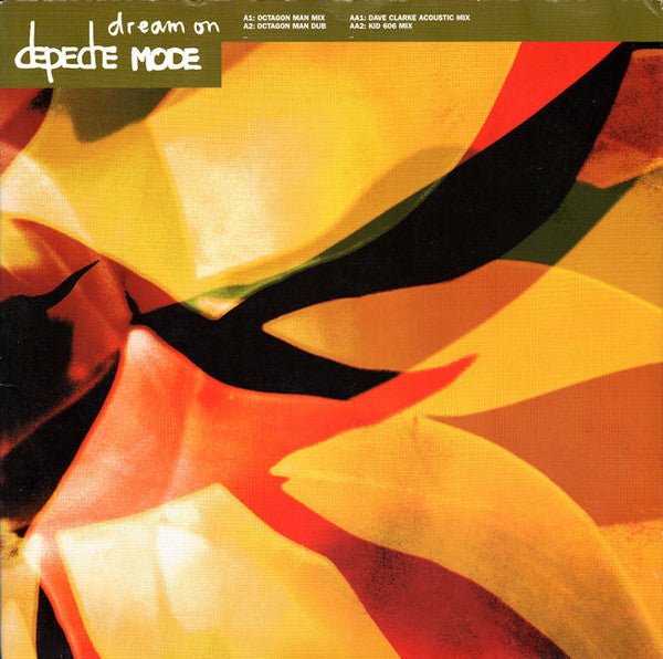 Image of Front Cover of 12" - /VG - DEPECHE MODE, Dream On (Remixes) (Mute; PXL12BONG30, UK 2001), A few marks but only light. No cover., A1	Dream On (Octagon Man Mix)A2	Dream On (Octagon Man Dub)AA1	Dream On (Dave Clarke Acoustic Mix)AA2	Dream On (Kid 606 Mix) - 3526024E