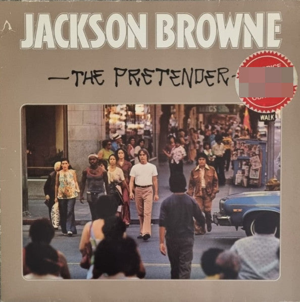 Image of Front Cover of LP - VG/VG+ - JACKSON BROWNE, The Pretender (Asylum Records; AS 53 048, Europe 1980s Reissue, Inner), ,  - 3516093C